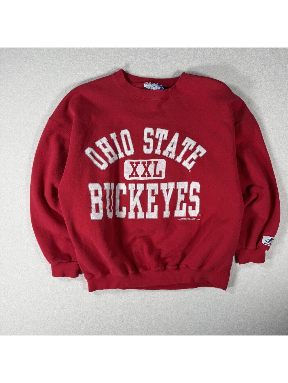 Vintage 90s Logo Athletic Ohio State Buckeyes Sweater NCAA